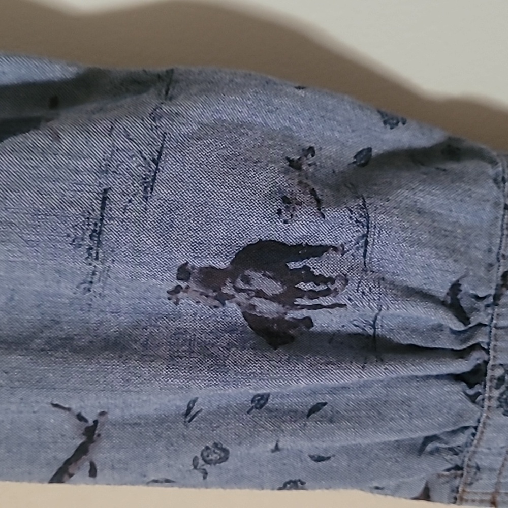McGregor Blue Western Print Cowgirl Dress - Picture 4 of 4